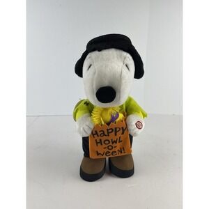 Halloween Snoopy Frankenbeagle and Woodstock‎ Peanuts Hallmark Doesn't Work